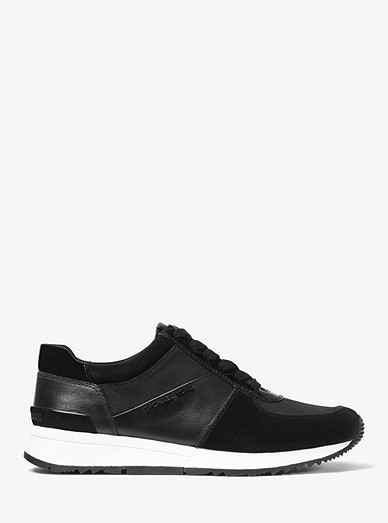Allie Leather And Canvas Sneaker | Michael Kors