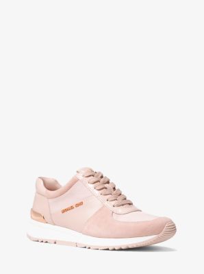 Allie Leather and Canvas Sneaker | Michael Kors