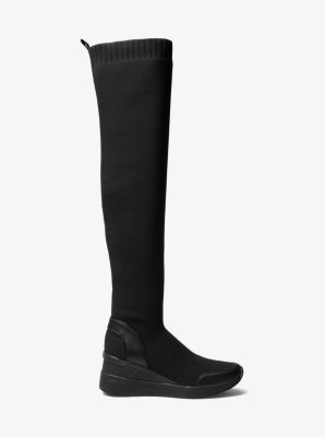 michael kors grover knit bootie
