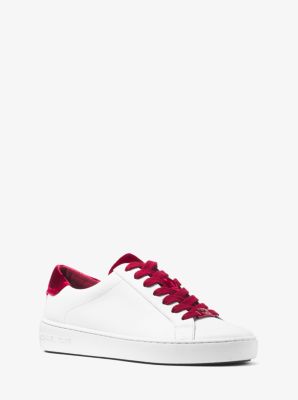 Michael kors hot sale velvet sneakers