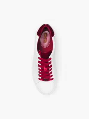 Michael kors velvet on sale sneakers