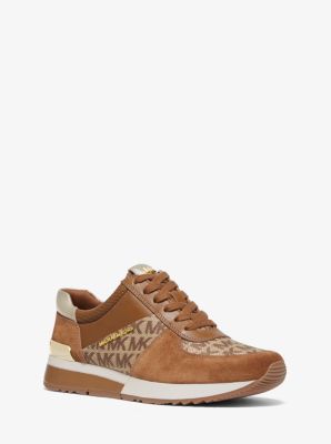 michael kors beige trainers