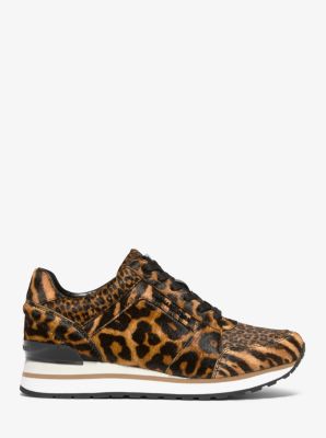 Michael kors shop animal print sneakers