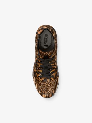 Billie Animal-Print Calf Hair Trainer image number 3