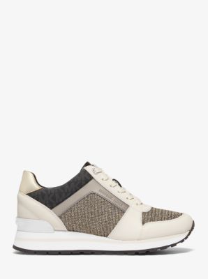 billie leather trainer