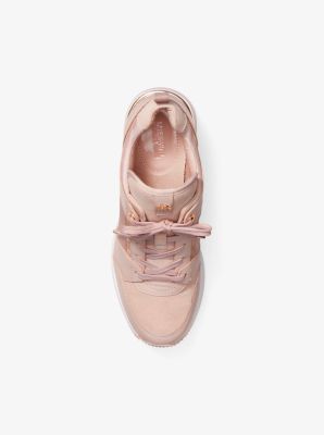 michael kors georgie trainer pink