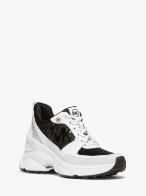 michael kors black trainers