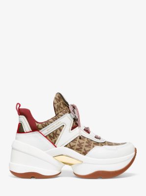 Espadrille Olympia en jacquard &agrave; logo