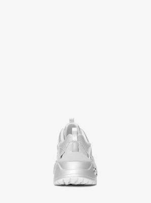 Sneaker Dara van metallic leer image number 2