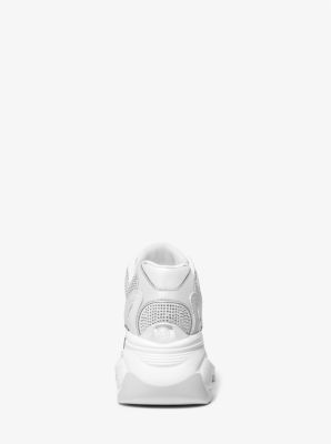 Zuma Embellished Scuba and Mesh Trainer image number 0