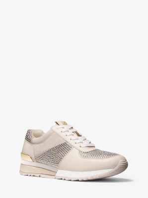 Michael kors allie trainer 2024 gold