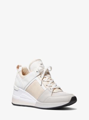 michael kors patent leather sneakers