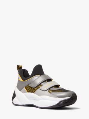 michael kors trainers yellow