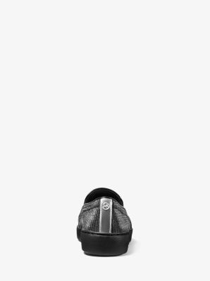 【Michael Kors】Keaton Glitter Chain Mesh Slip-On Sneaker Keaton Logo Slip-On Sneaker | Michael Kors Canada [CA]