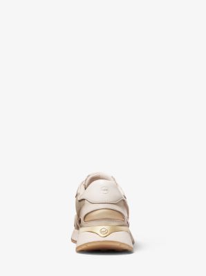 Monroe Glitter Chain-Mesh Trainer image number 2
