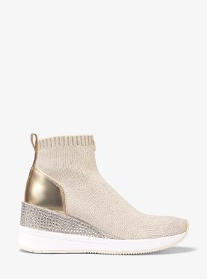 Michael kors shop skyler gold sneakers