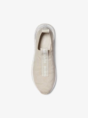 Sneaker Bodie slip-on in maglia stretch con logo in rilievo image number 3