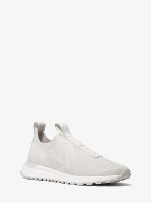 Sneaker Bodie slip-on in maglia stretch con logo in rilievo image number 0