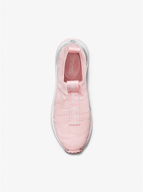 Bodie Logo Embossed Stretch Knit Slip-On Trainer image number 3