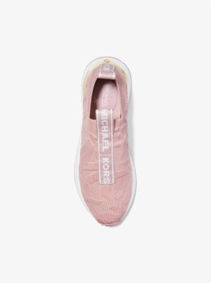 Bodie Logo Embossed Stretch Knit Slip-On Trainer image number 3