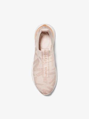 【Michael Kors】Bodie llic Logo Knit Slip-On Trainer Bodie Metallic Logo Knit Slip-On Trainer | Michael Kors [US]