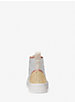 Gertie Two-Tone Sequined Canvas High-Top Sneaker image number 2