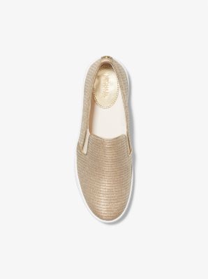 Michael kors keaton 2024 glitter slip on