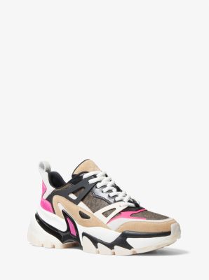 Nick Mixed-Media Trainer | Michael Kors