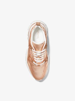 Mk rose best sale gold shoes