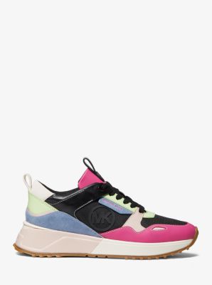 MICHAEL Michael Kors Multi Theo Canvas Trainer Women Sneakers