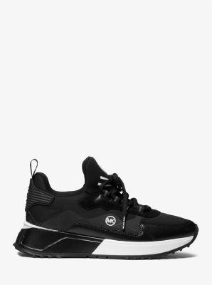 Theo Mixed-Media Trainer | Michael Kors