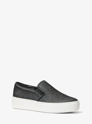 Michael kors logo store slip on sneakers