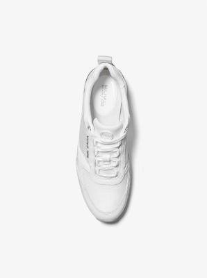 Espadrille Allie Stride Extreme en mat&eacute;riaux multiples in BLANC OPTIQUE | Michael Kors