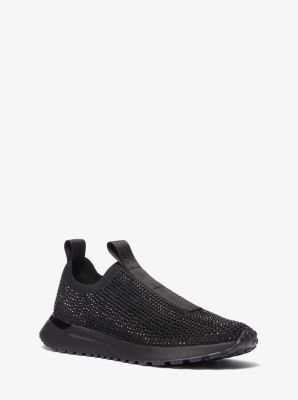 Knitted slip on sales trainers