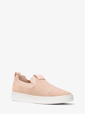 Michael kors blue slip on clearance sneakers