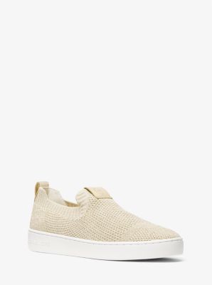 Stretch knit slip on on sale sneakers