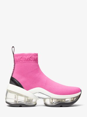 Olympia Extreme Metallic Stretch Knit Sock Sneaker