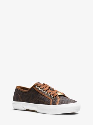 Boerum Logo Leather-Trimmed Sneaker