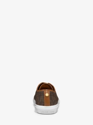 Boerum Logo Leather-Trimmed Sneaker