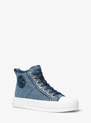 Evy Denim High-Top Sneaker image number 0