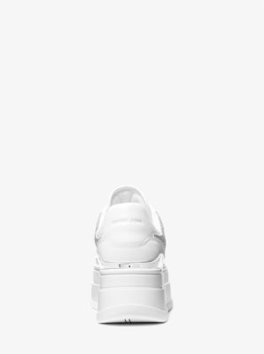 Michael kors sneakers wit on sale