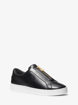 Michael kors black on sale and gold sneakers