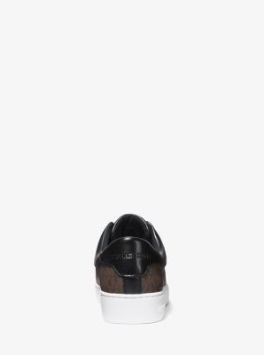 Keaton Signature Logo Zip-Up Sneaker