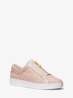 Michael kors brown logo sneakers on sale