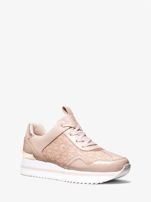 Michael kors pink trainers on sale