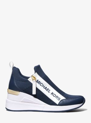 Michael kors best sale slip on navy