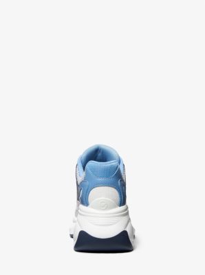 【Michael Kors】ZUMA レザー メッシュスニーカー Zuma Snake Embossed Leather and Mesh Trainer | Michael Kors [US]