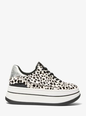 Hayes Cheetah Print Calf Hair Platform Sneaker image number 1