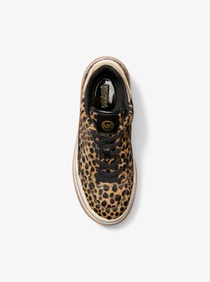 Plateau-Sneaker Hayes aus Kalbshaar mit Gepardenmuster image number 0