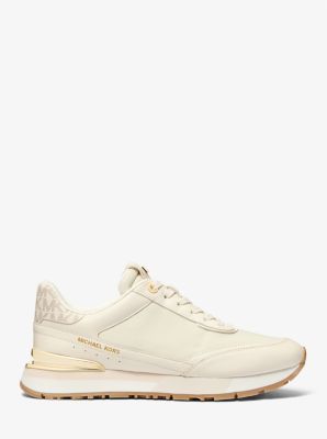 Nova Leather and Nylon Trainer